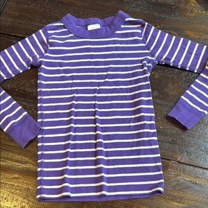 Purple Striped Kids pj